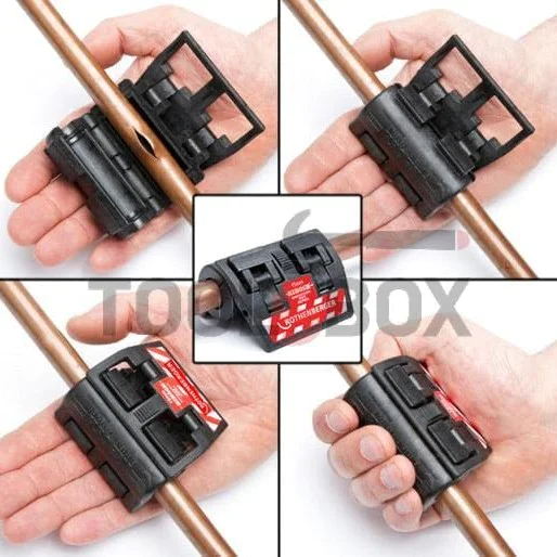 Clamp for instant stopping of leaks from Rothenberger 8.0012 / 22mm pipe