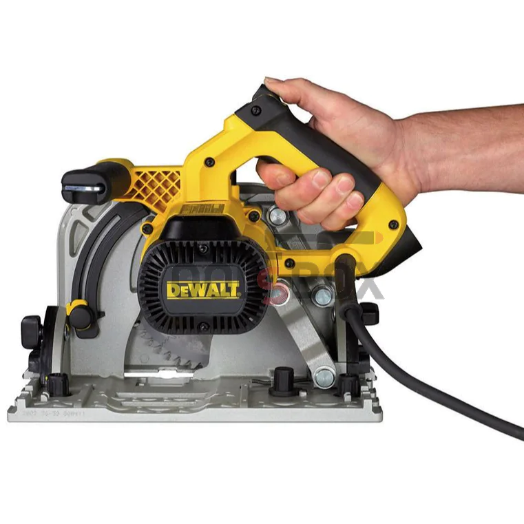 Електрически ръчен циркуляр DeWALT DWS520KR, 165 мм, 1300 W, 1750-4000 об./мин