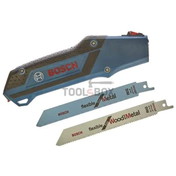Handle for sabre saw BOSCH 2608000495 with two blades