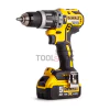 Cordless Brushless Screwdriver DeWALT DCD796P1 , 18 V, kit