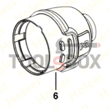 Gearbox for screwdriver DCF836, DCF886 DeWALT N236639