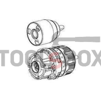 Gear box for DCF889 DeWALT N394247 nut driver