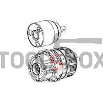 Gear box for DCF889 DeWALT N394247 nut driver