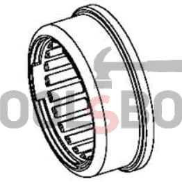 Radial needle bearing for DeWALT D25012K perforator N020023