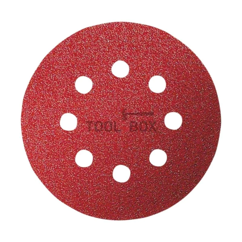 BOSCH sandpaper 2608605642, C430 125mm/80, 8 holes, 5 pieces