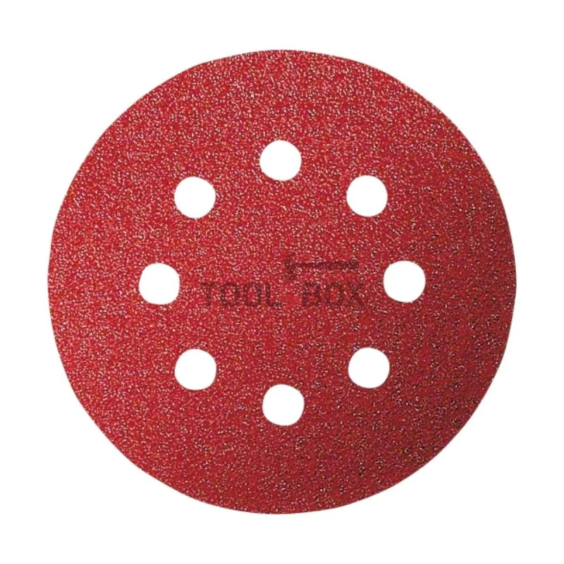 BOSCH sandpaper 2608605644, C430 125mm/180, 8 holes, 5 pieces