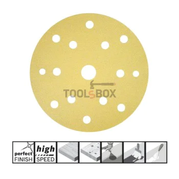 Шкурка BOSCH 2608621733, C450 150мм/100, 15 отвора, 50 броя