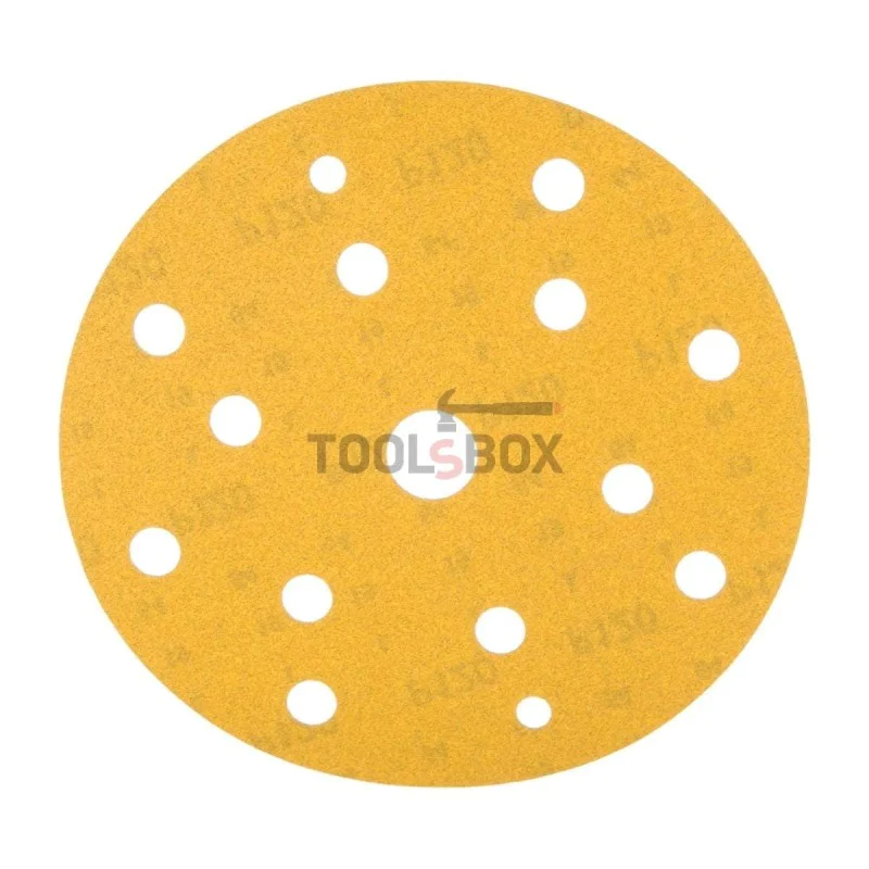 Sandpaper BOSCH 2608621734, C450 150mm/120, 15 holes, 50 pieces