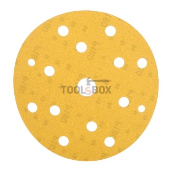 Шкурка BOSCH 2608621736, C450 150мм/180, 15 отвора, 50 броя