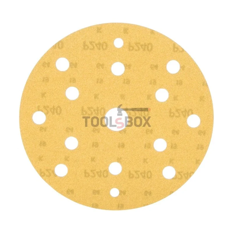 Sandpaper BOSCH 2608621737, C450 150mm/240, 15 holes, 50 pieces