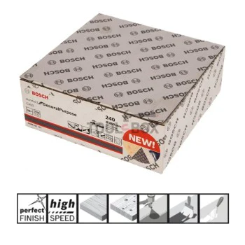 Шкурка BOSCH 2608621737, C450 150мм/240, 15 отвора, 50 броя