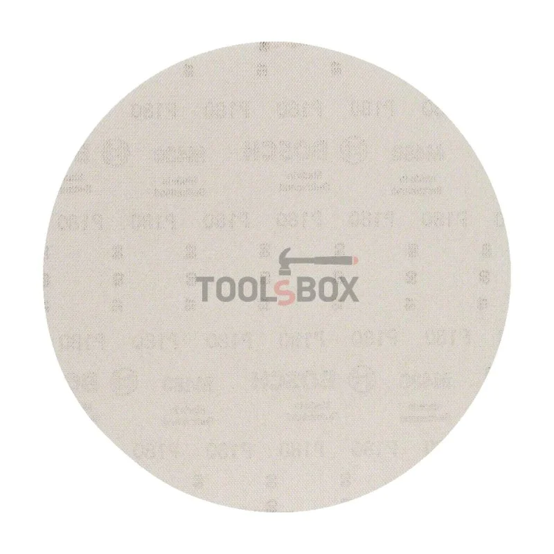Sandpaper for Bosch grinding machines 2608621184, M480, 225mm/180, 25 pieces CUSTOMIZED