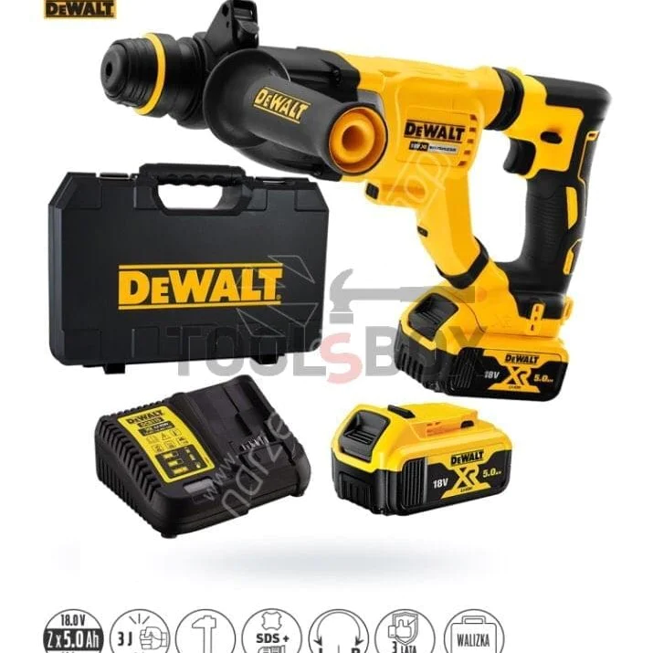 Cordless drill DeWALT DCH263P2 / 3J / SDS-plus