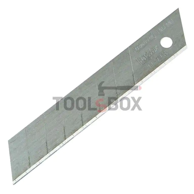 Stanley 0-11-718, Replacement blade for large 18 mm model knife, 5 pcs.