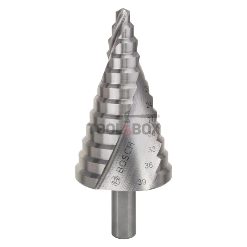 Stepped metal drill BOSCH, HSS, 6-39 mm