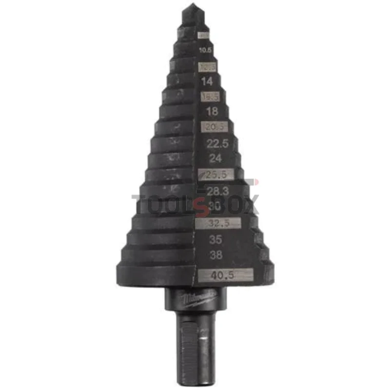 Milwaukee 6-40.5mm stepped metal drill bit