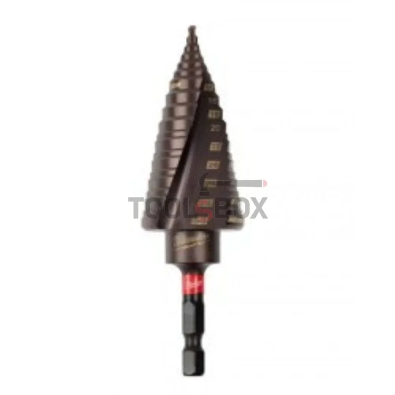 Milwaukee 4 - 30 mm step drill bit for metal