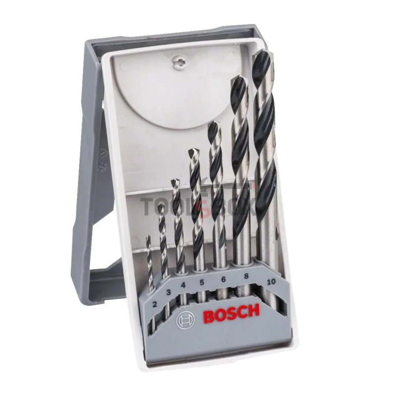 Set of BOSCH PointTec HSS, Mini-X-Line 2-8 mm, 7 pieces
