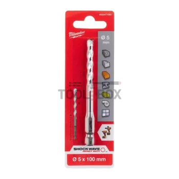 Свредло Milwaukee Multimaterial HEX 5 х 100 mm
