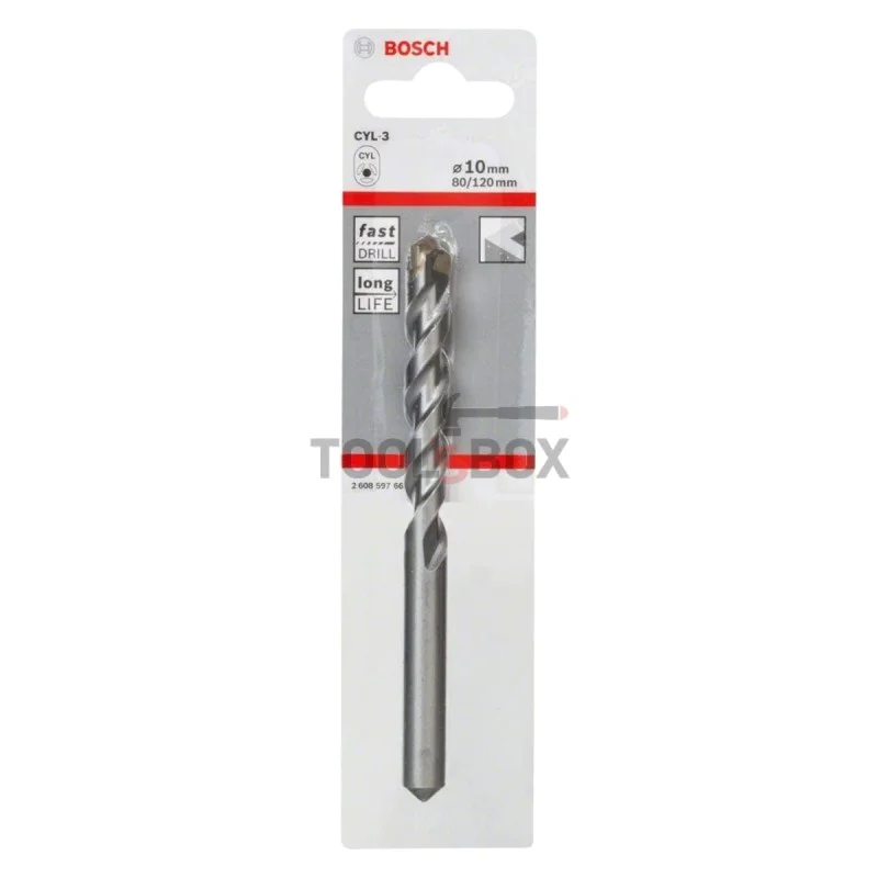 Concrete drill BOSCH CYL-3, 10x80x120mm