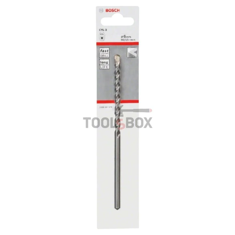 Concrete drill BOSCH CYL-3, 6x90x150mm