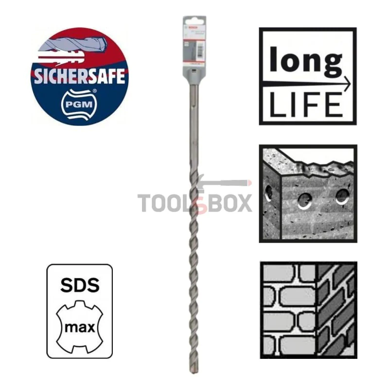Concrete drill BOSCH SDS max-4X, 20x400x520mm