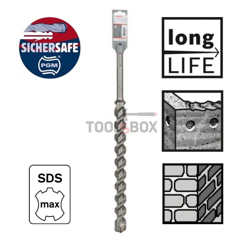 Concrete drill BOSCH SDS max-4X, 35x400x520mm