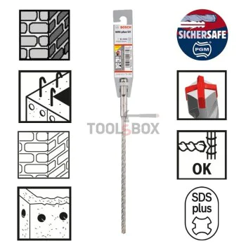 Свредло за бетон BOSCH SDS plus-5X, 6x150х210мм