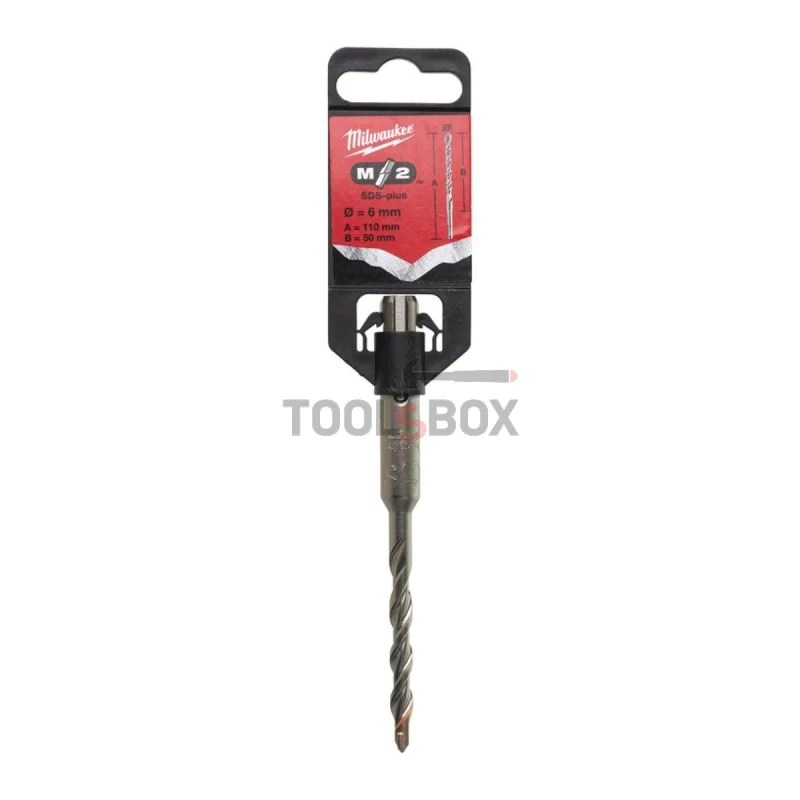Milwaukee concrete drill bit 4932307068 SDS-Plus 6x110/50 mm