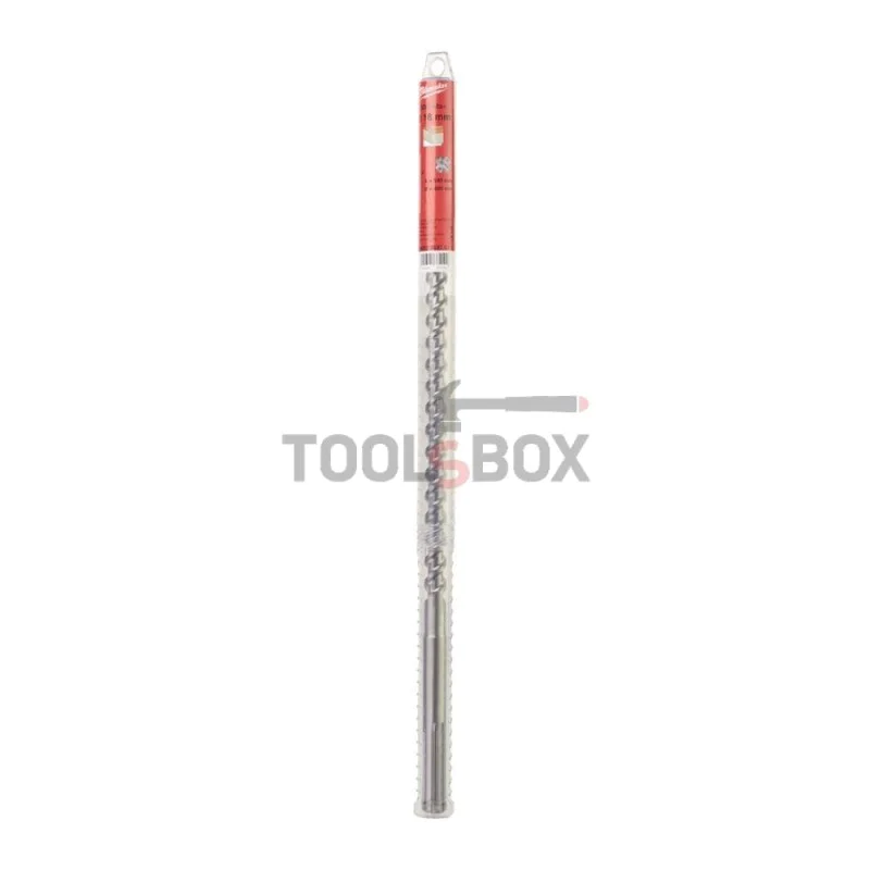 Milwaukee SDS-MAX 18 x 400/540mm four-blade concrete drill bit