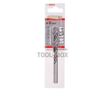 Wood drill BOSCH Brad Point, 8x65x110mm