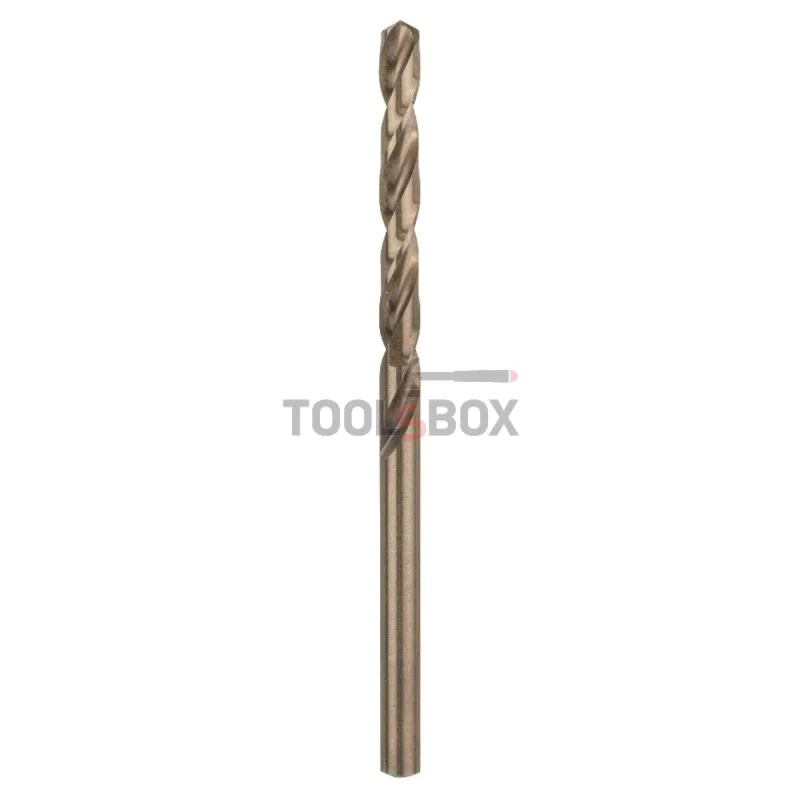 Metal drill BOSCH HSS-Co, DIN 338, 4.2x43x75mm