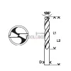Metal drill BOSCH HSS-G, DIN 338, 2x24x49mm, 2 pcs.