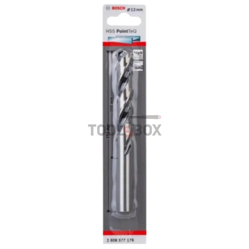Metal drill BOSCH PointTec HSS 12x101mm