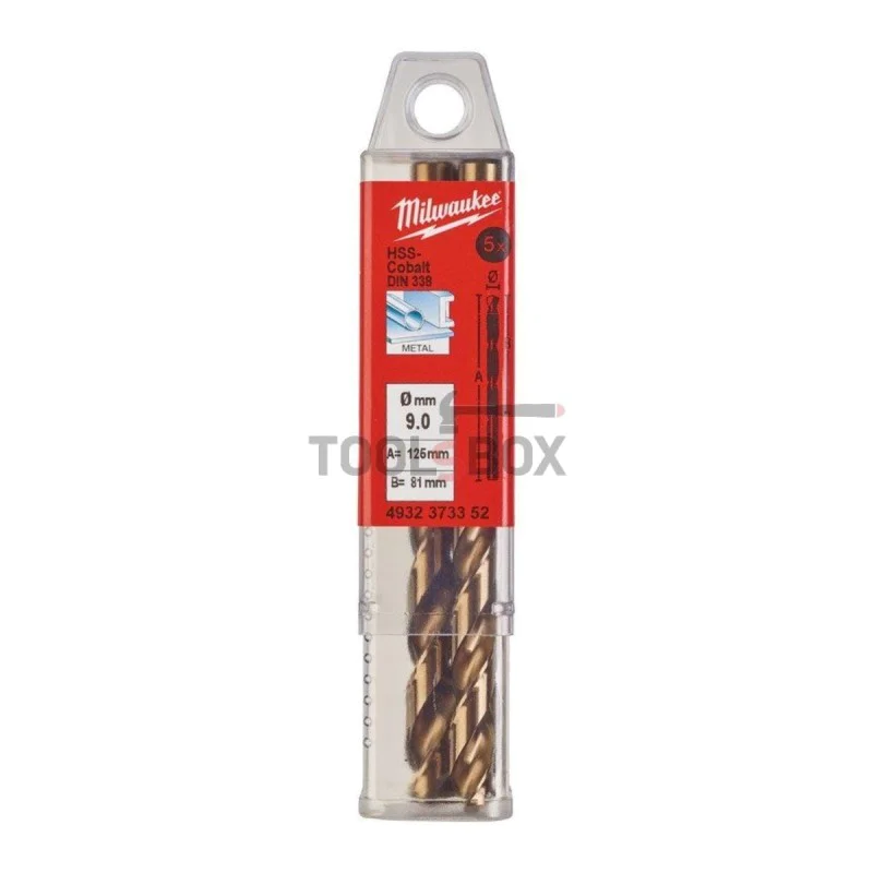 Milwaukee HSS-G CO Thunderweb D338, 9x81mm