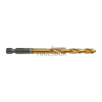 Свредло за метал Milwaukee HSS-G Titanium Red 1/4"HEX 6x63/105мм