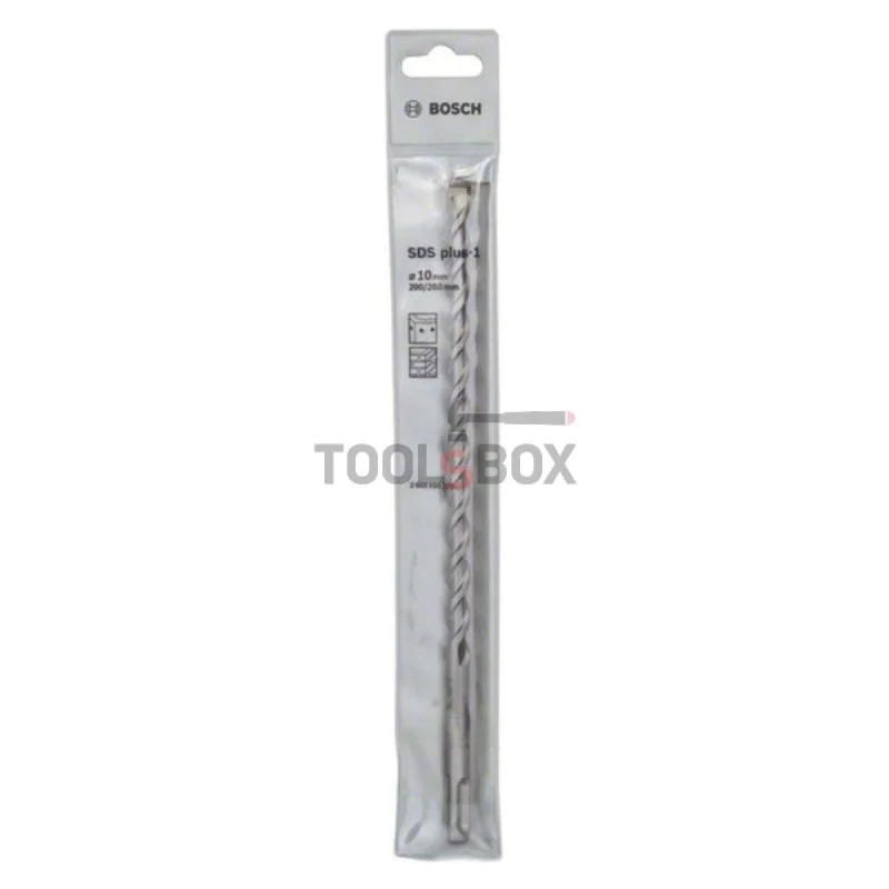 BOSCH SDS plus-1 drill bit for concrete 10x200x260mm