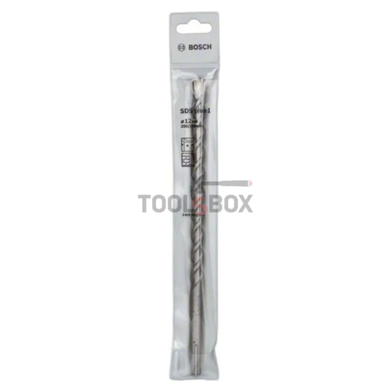 BOSCH SDS plus-1 drill bit for concrete 12x200x260mm