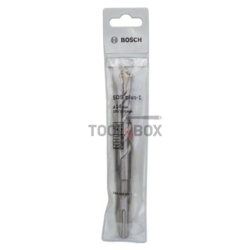 BOSCH SDS plus-1 drill bit for concrete 14x100x160mm