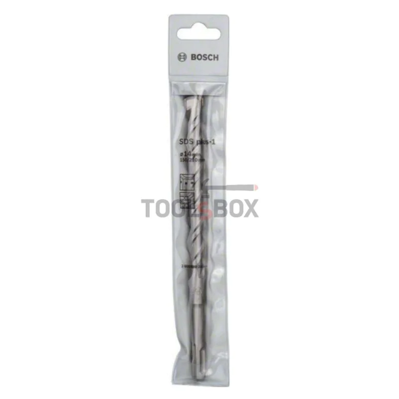 BOSCH SDS plus-1 drill bit for concrete 14x150x210mm