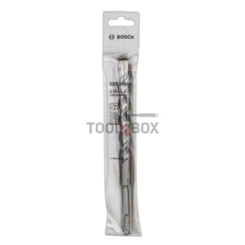 BOSCH SDS plus-1 drill bit for concrete 16x150x210mm