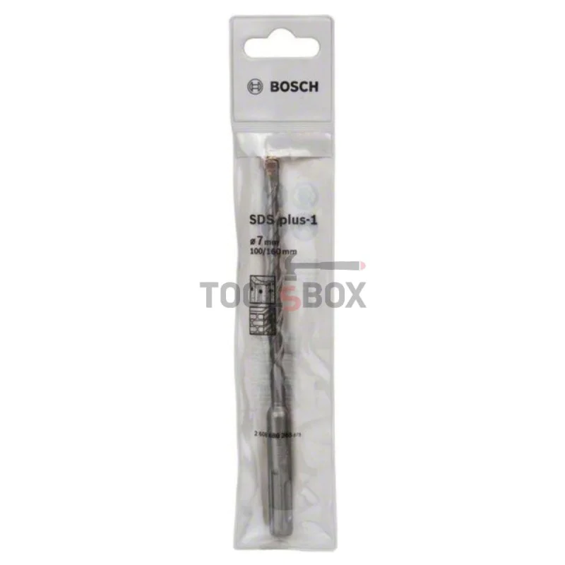 BOSCH SDS plus-1 drill bit for concrete 7x100x160mm