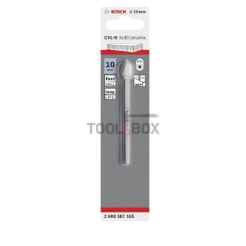 Glass and ceramic drill BOSCH CYL-9 SoftCeramic 10x90mm