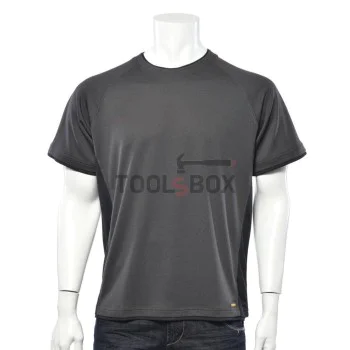 Тениска с къс ръкав DEWALT DWC36-013-M , PWS T-Shirt Grey/Black M