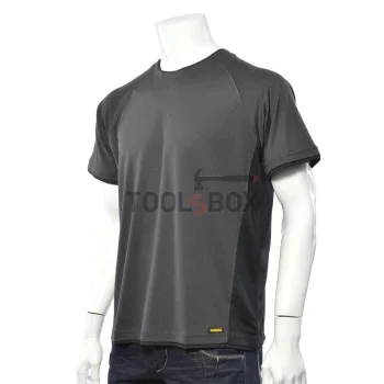 Тениска с къс ръкав DEWALT DWC36-013-M , PWS T-Shirt Grey/Black M