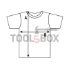 DEWALT DWC36-013-M , PWS T-Shirt Grey/Black M