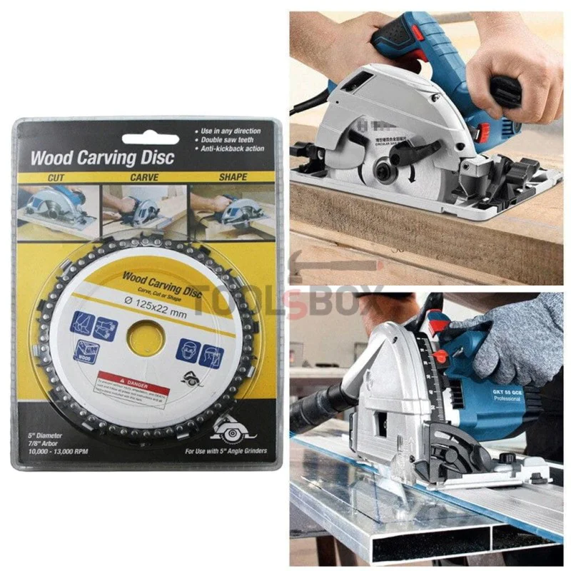 Wood cutting disc for DVS 125 x 22mm circular saw