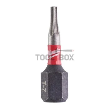 Impact bits Milwaukee SHOCKWAVE TM IMPACT DUTY, TX7, 25mm, 2pcs.