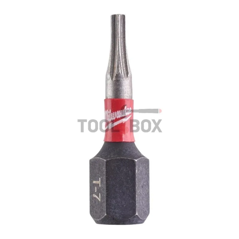 Impact bits Milwaukee SHOCKWAVE TM IMPACT DUTY, TX7, 25mm, 2pcs.
