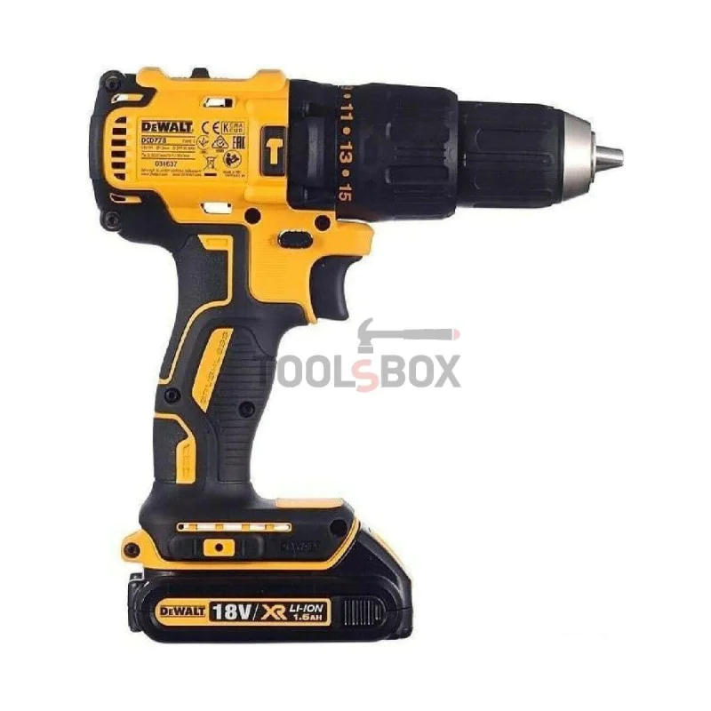 Impact Driver DeWALT DCD778S2T, brushless 18V, 65Nm